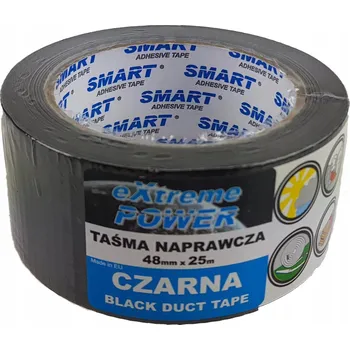Lepicí páska Opravná Zesílená Páska Smart Extreme Power 48 mm x 25 m Černá