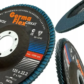Brusný kotouč Lamelový brusný kotouč Germa-Flex CIR12890 125 x 22,2 mm