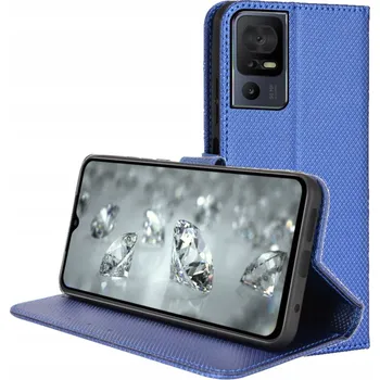 Pouzdro na mobilní telefon Flipové pouzdro BBE CASE pro TCL 40SE 4G modré