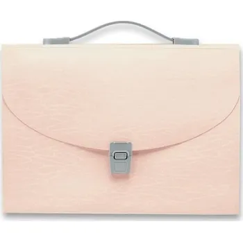 Desky na dokumenty NEST A4 - 13 kapes - růžová - 1314/1128500