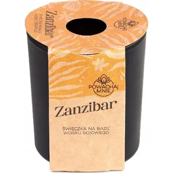 Svíčka VONNÁ SVÍČKA SÓJOVÁ ZANZIBAR ČERNÁ 130ML PAVONCELLA