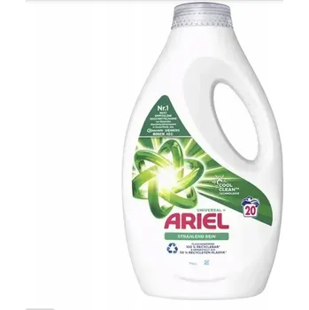 Prací gel Ariel Univerzální + tekutý gel na praní bílého prádla 20 dávek 1L z Německa