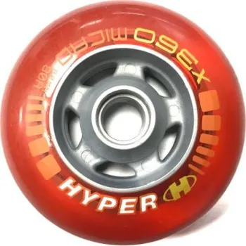 Příslušenství pro in-line Hyper Kolečka Hyper X-360 Micro 4set, Varianta 80A, Druh 80MM 423267
