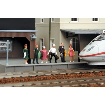 Vláček a vláčkodráha Piko Figurky cestující 6 kusů - 55731