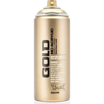 Barva ve spreji Montana Gold metallic 400 ml Barva: 3000	goldchrome