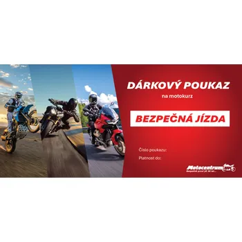 Poukaz/přihláška na motokurz Bezpečná jízda – 16. května 2026