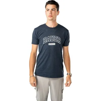 Pánské tričko Bauer Triko Bauer Graphic SR, Barva NAV, Velikost M 1038774