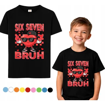 Dětské tričko Six Seven 67 Bruh T-shirt XL 164cm + Tetování