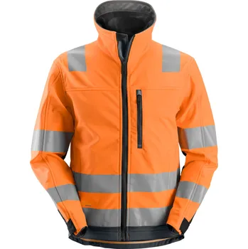 pracovní bunda Reflexní softshellová bunda AllroundWork, třída 3 oranžová vel. XS Snickers Workwear Velikost: S