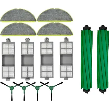 Kartáč pro robotický vysavač Mobilly sada kartáčů, filtrů, mopů a sáčků pro iRobot Roomba205 DustCompactor Combo, iRobot Roomba M