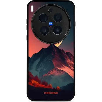 Lesklý kryt Mobiwear Glossy - Vivo X300 Pro - G007G Hora s měsícem (Prémiové lesklé pouzdro, obal, kryt Mobiwear Glossy na mobil Vivo X300 Pro - G007G Hora s měsícem, materiál Plast + TPU silikon - krytí po všech stranách, neošoupatelný potisk, tenké)