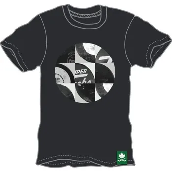 Pánské tričko CCM Triko CCM Nostalgia Pucks SR, Barva BLK, Velikost XXL 922470