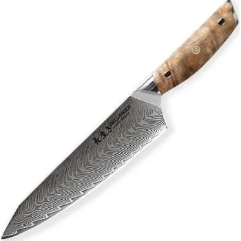 Kuchyňský nůž DELLINGER Longevity nůž Gyuto / Chef Kiritsuke 215 mm Damascus Edition
