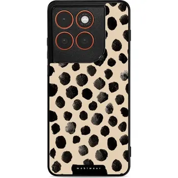 Pouzdro na mobilní telefon Lesklý kryt Mobiwear Glossy - Motorola Edge 70 - GA50G Černé puntíky (Prémiové lesklé pouzdro, obal, kryt Mobiwear Glossy na mobil Motorola Edge 70 - GA50G Černé puntíky, materiál Plast + TPU silikon - krytí po všech stranách, neošoupatelný potisk, tenké)