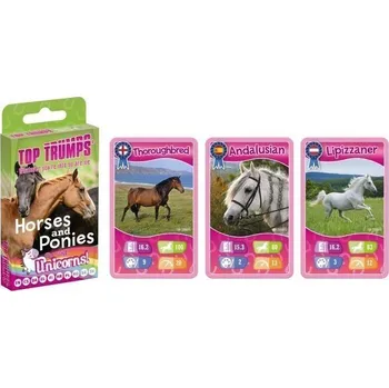 Desková hra Top Trumps: Koně Poníci - Černý Petr (karetní hra)