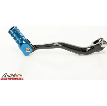 Osvětlení pro motocykl ACCEL spojková páčka YAMAHA YZ 80/85 94-18, YZ 125 96-04, YZ 250 88-98 hliníková barva černá, koncovka světle modrá (ACCEL spojková páčka YAMAHA YZ 80/85 94-18, YZ 125 96-04, YZ 250 88-98 hliníková barva černá, koncovka světle modrá)