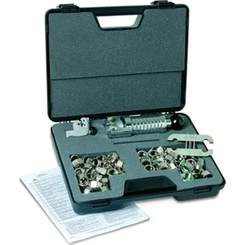 Vodovodní potrubí Eurotis Kufr montážní VGKIT 60 DB pro trubky 3/8" - 5/4", 43395