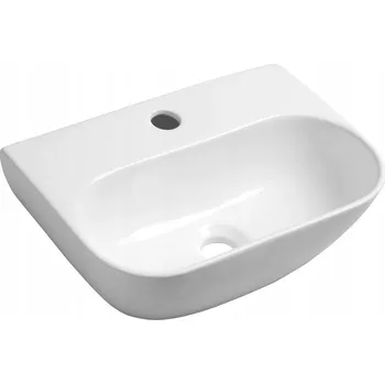 Umyvadlo Nástěnné umyvadlo půlkruhové Sapho Small 42 cm bílé