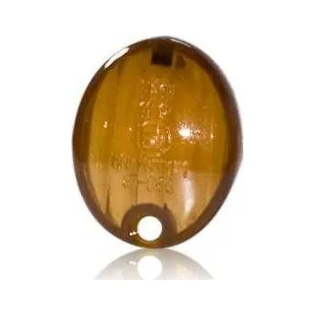 Osvětlení pro motocykl HSM Sklo pro blinkry Micro-Flash na motorku, tónované