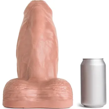 Dildo Mr. Hankey’s Toys Goliath XXL, prémiové silikonové dildo 29,1 x 8,4–11,8 cm