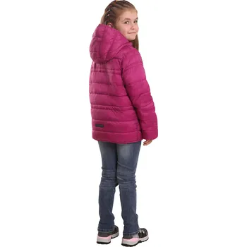 Dívčí bunda Dětská oboustranná bunda Alpine Pro MICHRO - fialová / 164/170