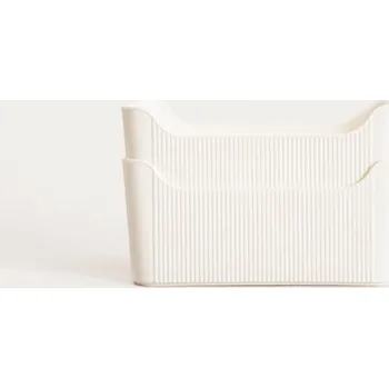 Úložný box Sada organizérů DIALL bílá 773495 (2 ks)