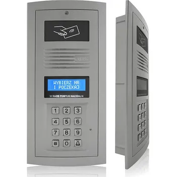 Přístupový systém OP-SL255R-P - Digitální panel domovního telefonu s RFID čtečkou, šedá barva - Elfon