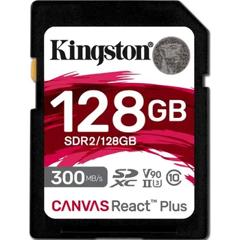 Paměťová karta KINGSTON SDXC SDR2/128GB UHS-II V90