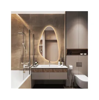 Zrcadlo Zrcadlo s nepravidelným tvarem s podsvícením - SYDERYT LED