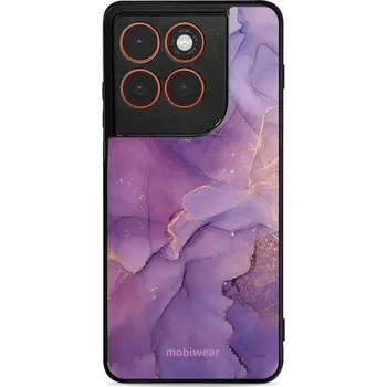 Pouzdro na mobilní telefon Lesklý kryt Mobiwear Glossy - Motorola Edge 70 - G050G - Fialový mramor (Prémiové lesklé pouzdro, obal, kryt Mobiwear Glossy na mobil Motorola Edge 70 - G050G - Fialový mramor, materiál Plast + TPU silikon - krytí po všech stranách, neošoupatelný potisk,)