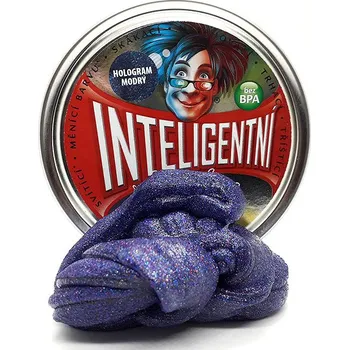 Modelovací hmota Intelingentní plastelína - Hologram modrý