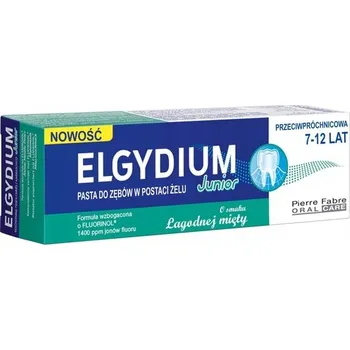 zubní pasta Elgydium Junior zubní pasta pro děti 7-12 let máta 50 ml