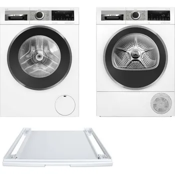 Pračka Bosch WGG244F2CS + WQG245DMCS + WTZ27400 bílý