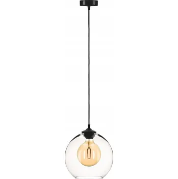 Závěsné svítidlo Thea 1M s velkým stínidlem sklo 24cm koule loft LAMPEX