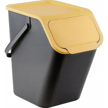 Odpadkový koš Odpadkový koš plastový Practic 25 l žlutý