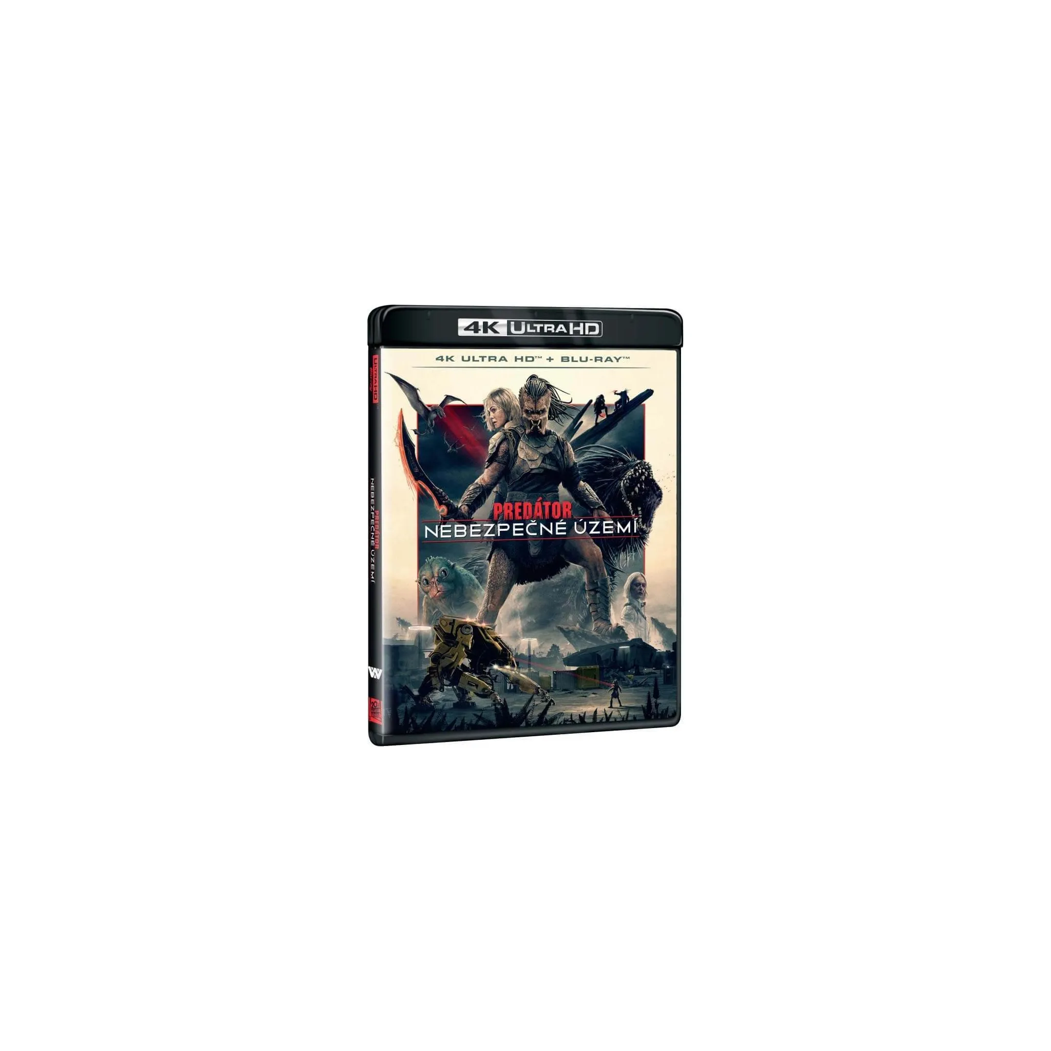 Fotografie 1 - Blu-ray film Predátor: Nebezpečné území (2025) 4K Ultra HD Blu-ray 2 disky