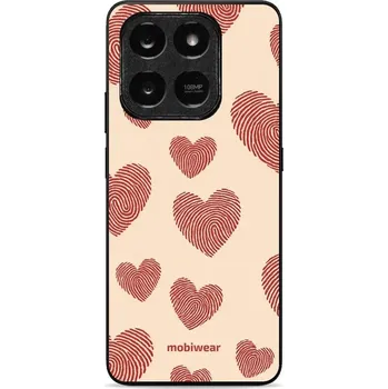 Pouzdro na mobilní telefon Lesklý kryt Mobiwear Glossy - Honor X7d - GP93G Otisk srdce (Prémiové lesklé pouzdro, obal, kryt Mobiwear Glossy na mobil Honor X7d - GP93G Otisk srdce, materiál Plast + TPU silikon - krytí po všech stranách, neošoupatelný potisk, tenké provedení, možnost