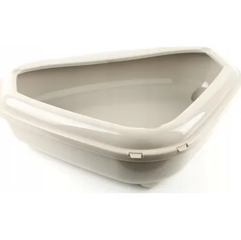 Toaleta pro kočku Otevřená kočičí toaleta Yarro 55 cm x 45 cm x 13 cm