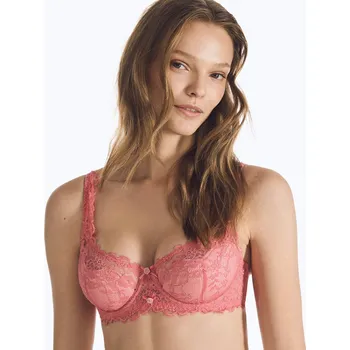 Podprsenka Reserved - Podprsenka s kosticemi a měkkými košíčky - orchidejová - 715HQ-40X - 715HQ-40X-85B