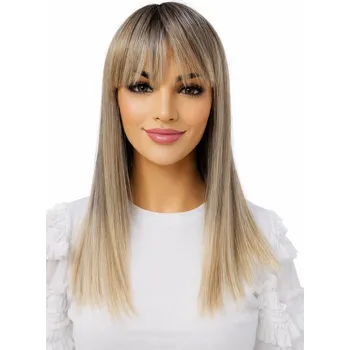 Paruka Paruka dlouhé syntetické vlasy světlá blond EM_MA