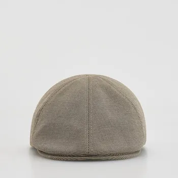 Čepice Reserved - Čepice bekovka s&nbsp;pepitovým potiskem - kávová - 115FE-84X - 115FE-84X-L