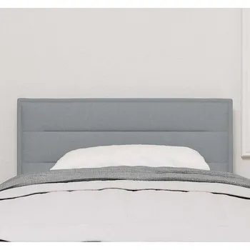 vidaXL Čelo postele s čelo Světle šedá 80 cm Umělá kůže [42006992]