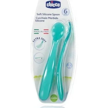 Příbor Silikonové příbory pro děti Chicco