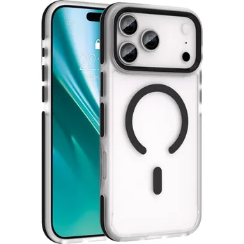 Pouzdro na mobilní telefon Pouzdro Etteri Icy Mag pro iPhone 17 Pro Max černé