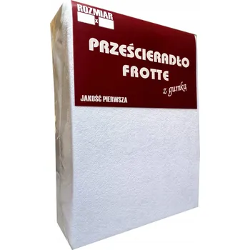 Prostěradlo FROTÉ PROSTĚRADLO S GUMOU 180/200 SILNÉ ZELENÉ