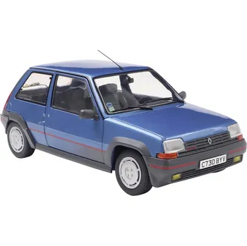 autíčko Solido model osobního automobilu Renault 5 GT Turbo MK1 Alpine, modrá hotový model Model osobního automobilu