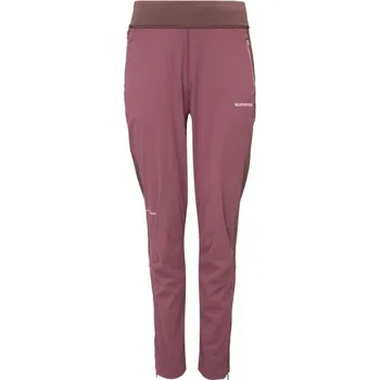 Dámské kalhoty Klimatex LAVI NO-WIND Dámské větruodolné kalhoty, vínová, L