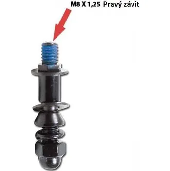 Zrcátko pro motocykl HSM Adaptér na zrcátko Harley-Davidson, černý, M8 pravý