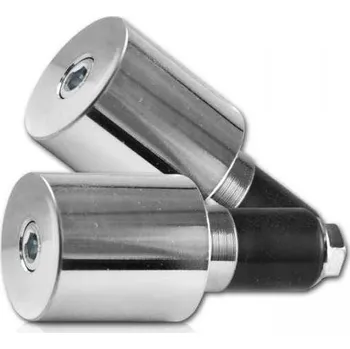 Řídítka HSM Závažíčka do řídítek, chromové, 204g, pro řídítka 7/8, průměr vnější 30 mm