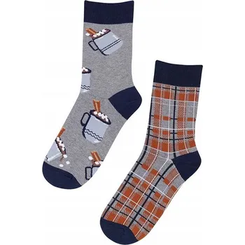 Dámské ponožky WOLA FUNKY PONOŽKY VZOROVANÉ SMOKY 39-42